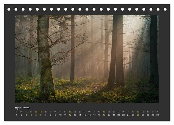 Produktbild: Poesie der Natur (Tischkalender 2026 DIN A5 quer), CALVENDO Monatskalender