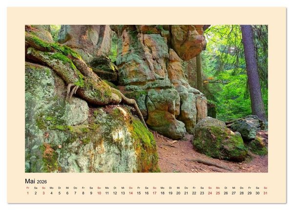 Produktbild: Grafschaft Glatz - Entdeckungen im Glatzer Kessel (Wandkalender 2026 DIN A4 quer), CALVENDO Monatskalender