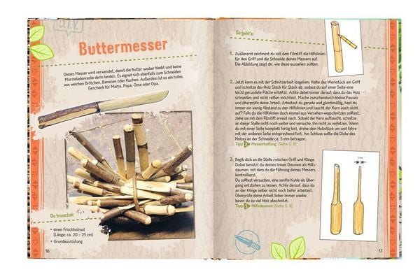 Schnitzen mit dem Taschenmesser