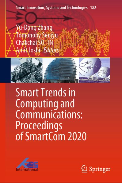 Produktbild: Smart Trends in Computing and Communications: Proceedings of SmartCom 2020