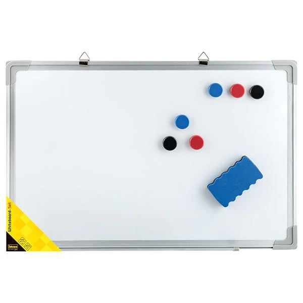 Idena Whiteboard mit Zubehör 60x40cm