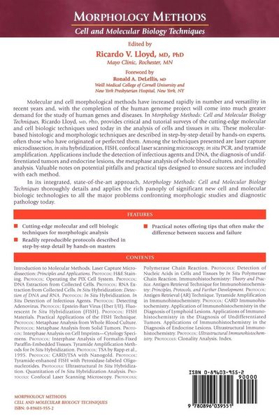 Produktbild: Morphology Methods
