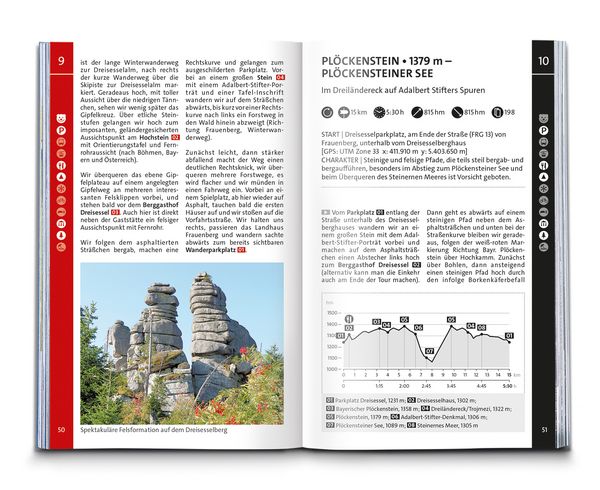 Produktbild: KOMPASS Wanderf&uuml;hrer Bayerischer Wald, Cham, Bodenmais, Zwiesel, Freyung, Passau, 60 Touren