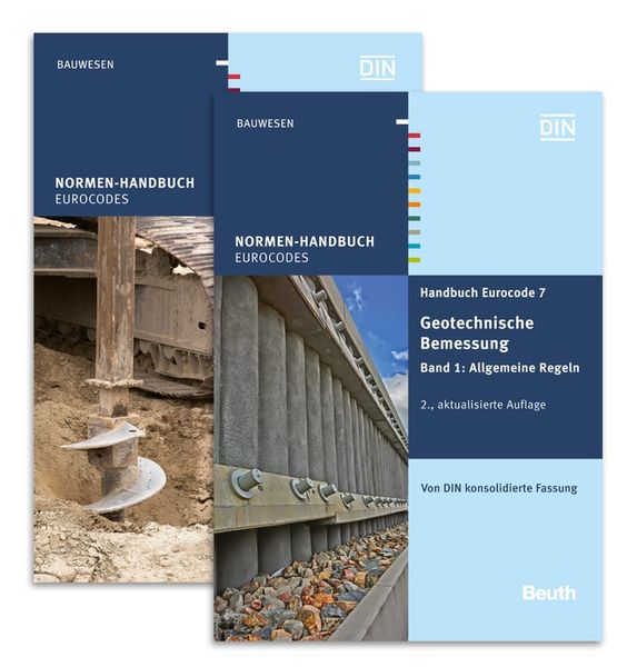 Produktbild: Handbuch Eurocode 7 - Geotechnische Bemessung