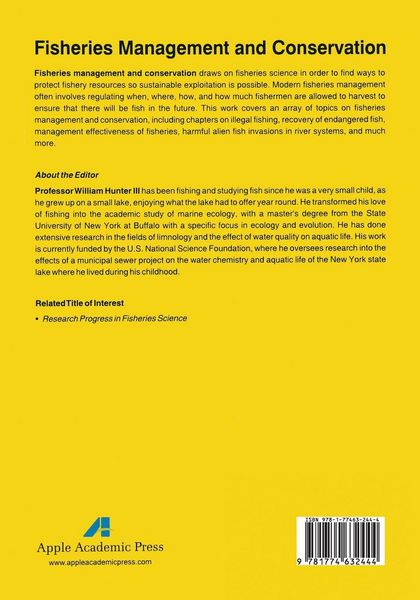 Produktbild: Fisheries Management and Conservation
