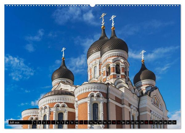 Produktbild: Ein Wochenende in Tallinn (hochwertiger Premium Wandkalender 2026 DIN A2 quer), Kunstdruck in Hochglanz