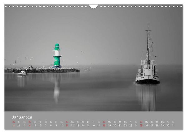 Produktbild: H&auml;fen der Ostsee (Wandkalender 2026 DIN A3 quer), CALVENDO Monatskalender