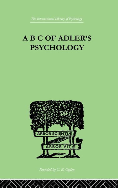 Produktbild: A B C Of Adler'S Psychology