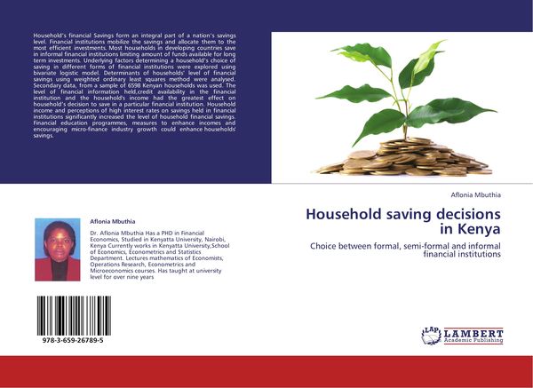 Produktbild: Household saving decisions in Kenya