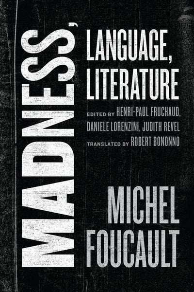 Produktbild: Madness, Language, Literature
