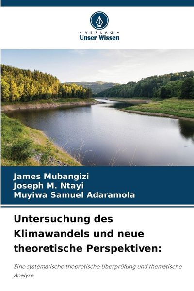 Produktbild: Untersuchung des Klimawandels und neue theoretische Perspektiven: