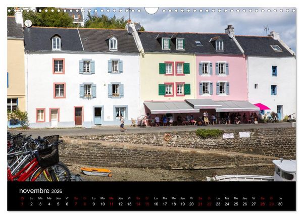Produktbild: Belle-&Icirc;le, la belle (Calendrier mural 2026 DIN A3 vertical), CALVENDO calendrier mensuel