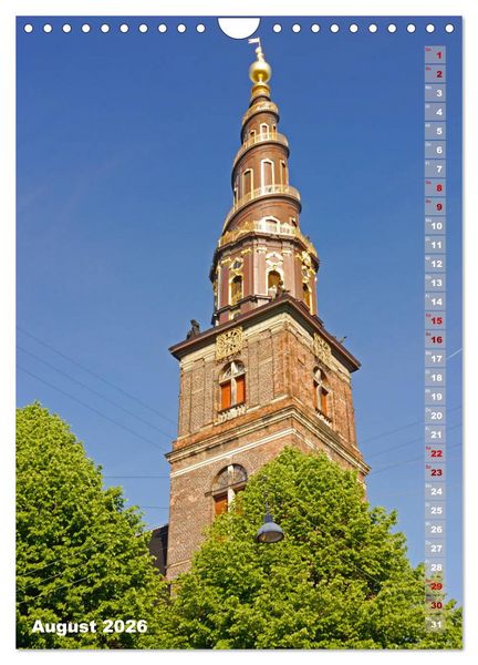 Produktbild: Kopenhagen. Skandinavische Sch&ouml;ne (Wandkalender 2026 DIN A4 hoch), CALVENDO Monatskalender