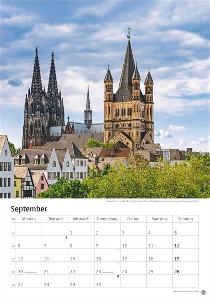Produktbild: Deutschland Kalender 2027