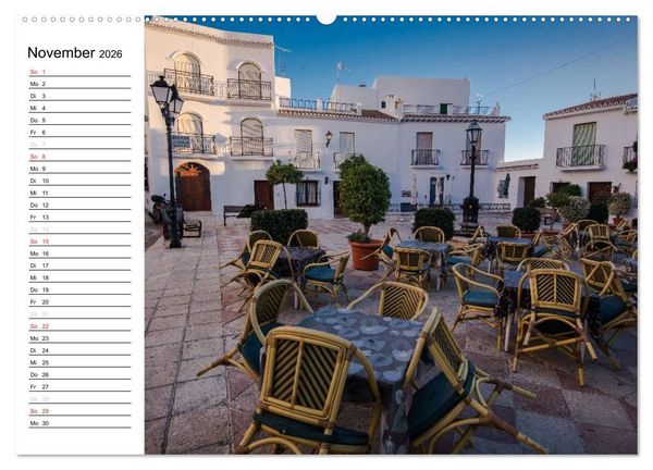 Produktbild: Andalusien (Wandkalender 2026 DIN A2 quer), CALVENDO Monatskalender