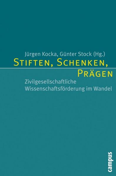 Produktbild: Stiften, Schenken, Pr&auml;gen