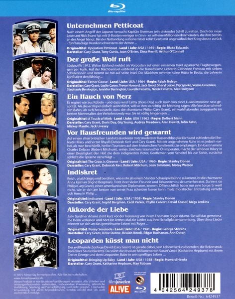 Produktbild: Cary Grant Box (Neuauflage) [7 BRs]