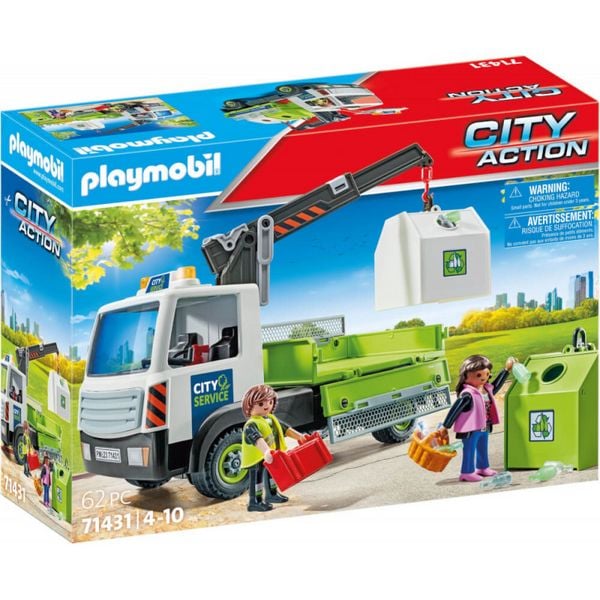 Produktbild: 71431 Altglas-LKW mit Container