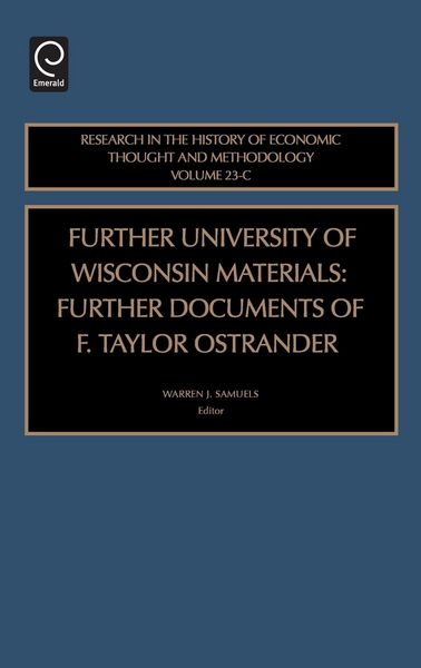 Produktbild: Further University of Wisconsin Materials