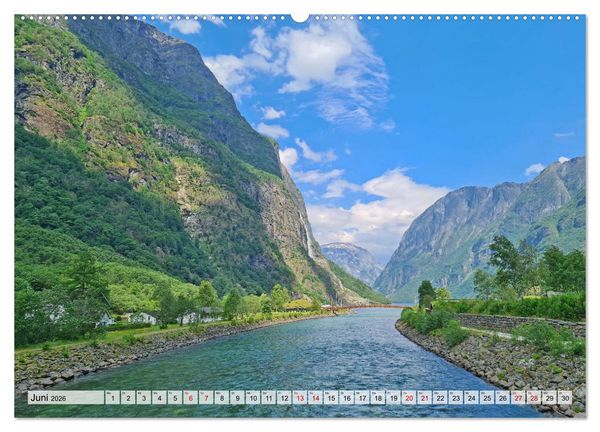 Produktbild: Norwegen erkunden mit dem Wohnmobil (Wandkalender 2026 DIN A2 quer), CALVENDO Monatskalender