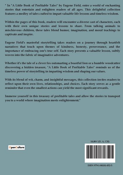 Produktbild: A Little Book of Profitable Tales