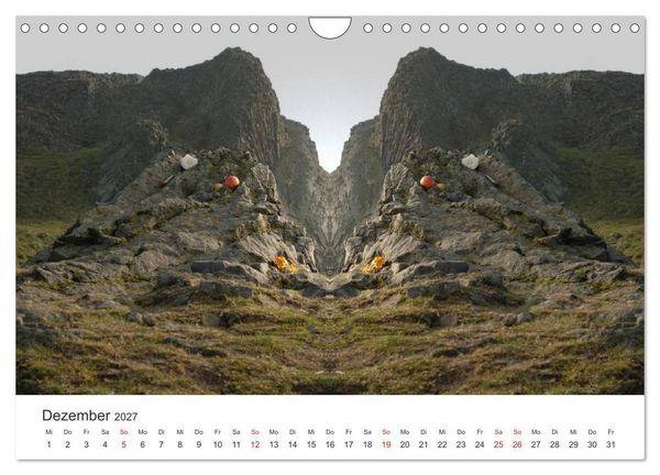 Produktbild: Spiegelwelten - Natur anders sehen (Wandkalender 2027 DIN A4 quer), CALVENDO Monatskalender