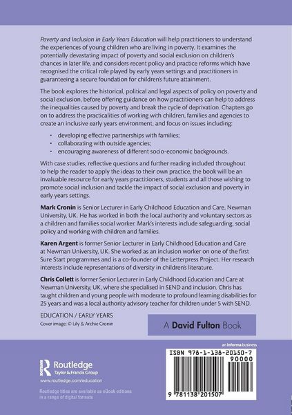Produktbild: Poverty and Inclusion in Early Years Education