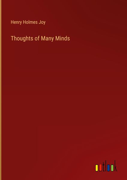 Produktbild: Thoughts of Many Minds
