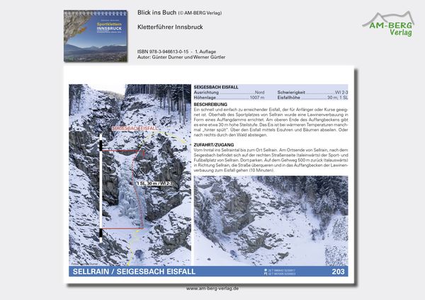 Produktbild: Sportklettern Innsbruck und seine Feriend&ouml;rfer