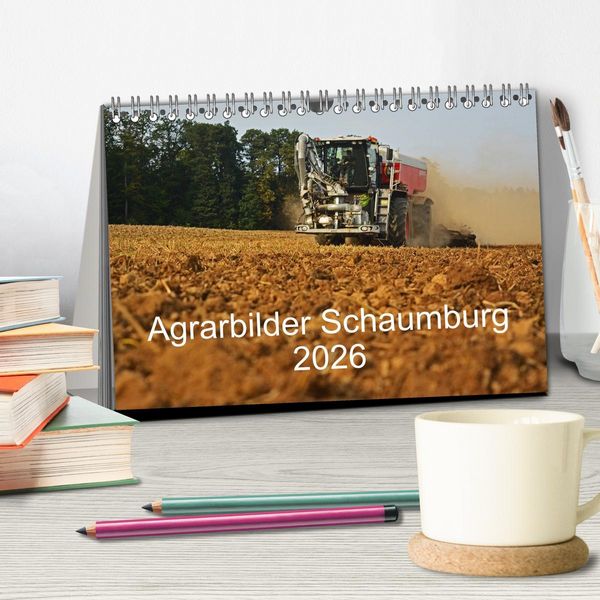 Produktbild: Agrarbilder Schaumburg 2026 (Tischkalender 2026 DIN A5 quer), CALVENDO Monatskalender