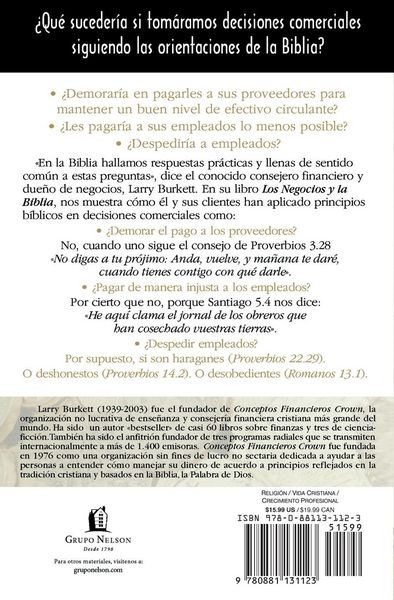 Produktbild: Los Negocios Y La Biblia
