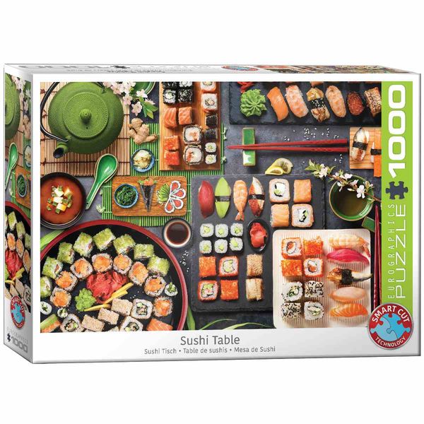 Eurographics 6000-5618 - Sushi Tisch, Puzzle, 1.000 Teile