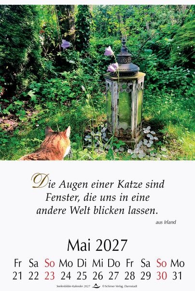 Produktbild: Seelenbilder-Kalender 2027