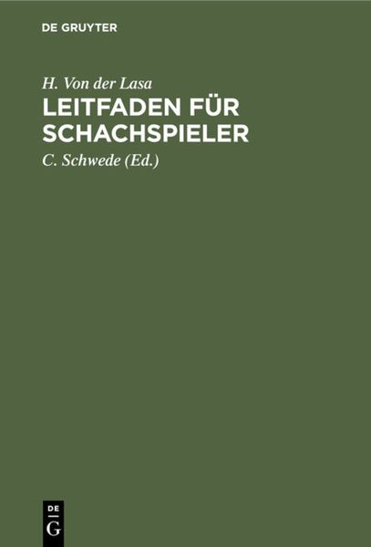 Produktbild: Leitfaden f&uuml;r Schachspieler