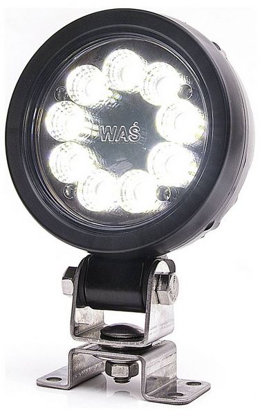 Produktbild: WAS Arbeitsscheinwerfer 12 V/DC, 24 V/DC WAS 163 ADR RUND 1216 ADR Weitreichende Ausleuchtung (&Oslash; x T) 108 mm x 46 mm 2600 lm