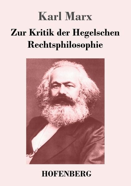 Produktbild: Zur Kritik der Hegelschen Rechtsphilosophie
