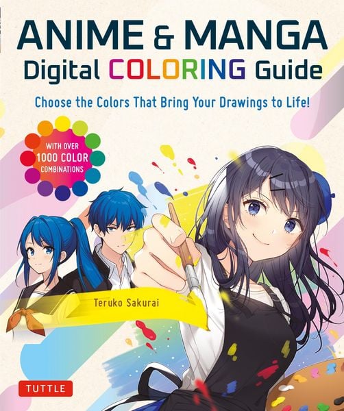 Produktbild: Anime & Manga Digital Coloring Guide
