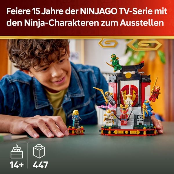 Produktbild: LEGO NINJAGO 71866 15-j&auml;hriges Jubil&auml;um: Ninja-Charaktere zum Ausstellen