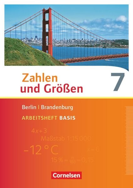 Zahlen und Größen - Berlin und Brandenburg - 7. Schuljahr, Taschenbuch von Helga Berkemeier, Cornelsen Verlag, 978-3-06-041250-1