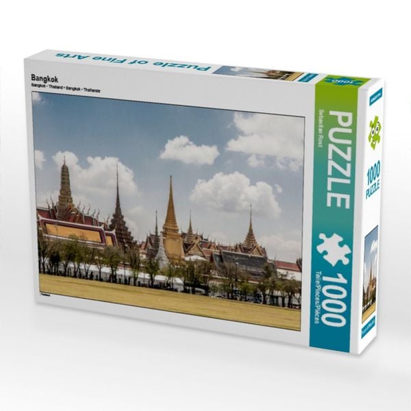 Produktbild: CALVENDO Puzzle Bangkok 1000 Teile Puzzle quer | 1000 Teile Lege-Gr&ouml;&szlig;e 64 &times; 48 cm Foto-Puzzle f&uuml;r gl&uuml;ckliche Stunden
