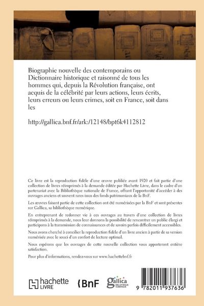 Produktbild: Dictionnaire historique et raisonn&eacute; de tous les hommes depuis la R&eacute;volution fran&ccedil;aise T.13