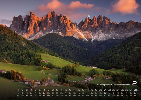 Produktbild: Die Alpen - dem Himmel so nah - 2027 - Kalender DIN A2