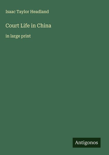 Produktbild: Court Life in China