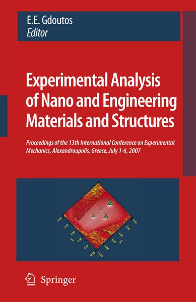 Produktbild: Experimental Analysis of Nano and Engineering Materials and Structures