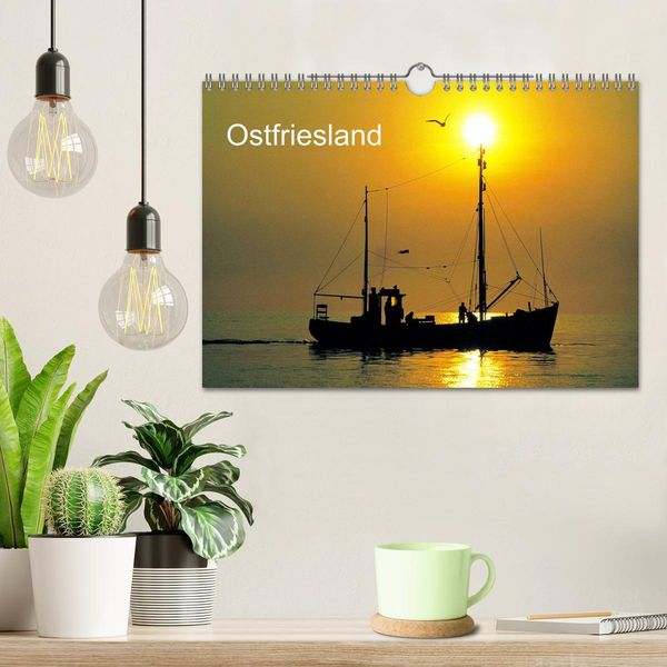 Produktbild: Ostfriesland (Wandkalender 2026 DIN A4 quer), CALVENDO Monatskalender