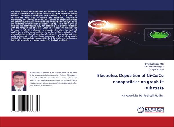 Produktbild: Electroless Deposition of Ni/Co/Cu nanoparticles on graphite substrate