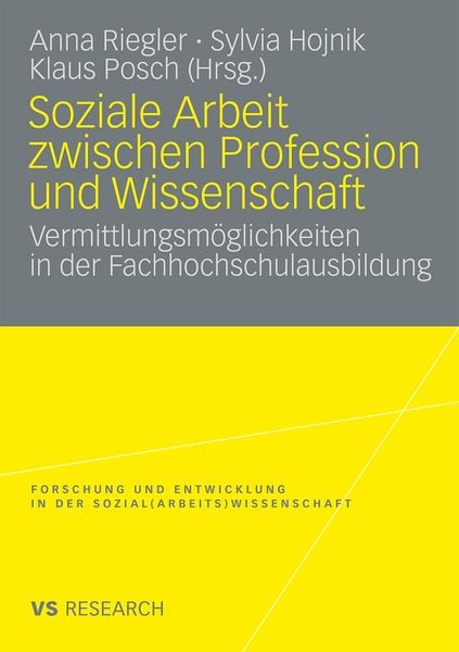 Produktbild: Soziale Arbeit zwischen Profession und Wissenschaft