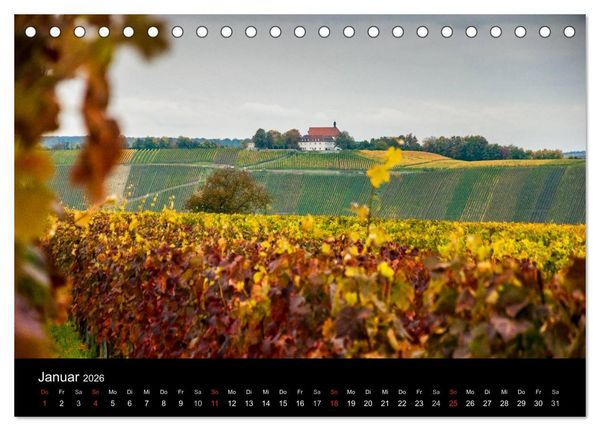 Produktbild: Sommerach - Perle der Mainschleife (Tischkalender 2026 DIN A5 quer), CALVENDO Monatskalender