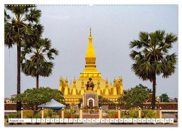 Produktbild: S&uuml;dostasien - Laos (hochwertiger Premium Wandkalender 2026 DIN A2 quer), Kunstdruck in Hochglanz