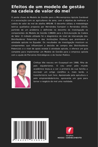 Produktbild: Efeitos de um modelo de gest&atilde;o na cadeia de valor do mel